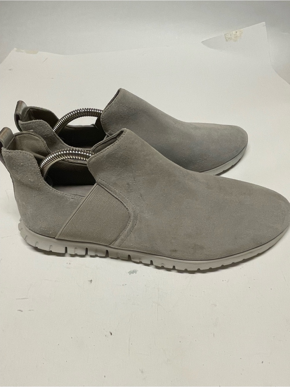 Cole Hann Women's ZeroGrand Gray Suede Slip-On Bootie Size 7.5 US